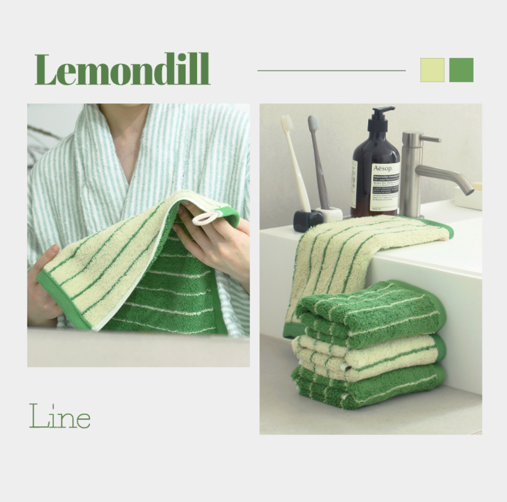 Daze Fresh Pastel Hand Towel Set of 2