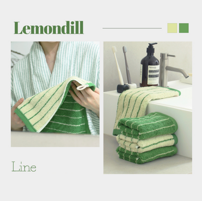 Daze Fresh Pastel Hand Towel Set of 2