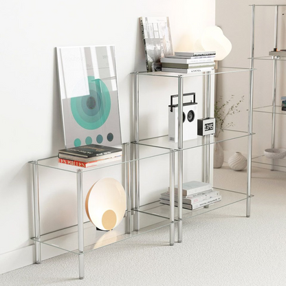 Mid-Century Modular Glass Shelf