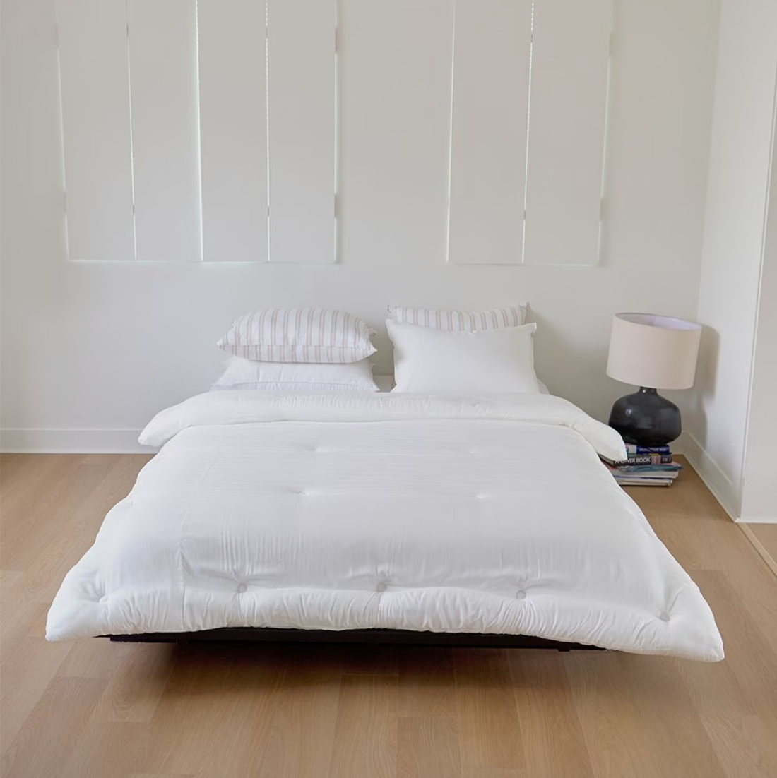 Modal Stripe Comforter & Pillow Set (Corn-Fiber Fill) - image 6 of 10