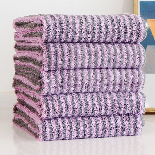 Soft Taffy Stripe Hotel Towel (10-Pack)