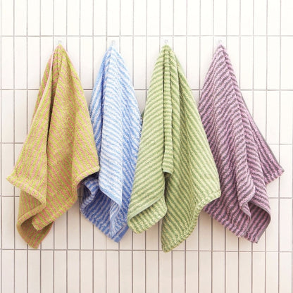 Soft Taffy Stripe Hotel Towel (10-Pack)