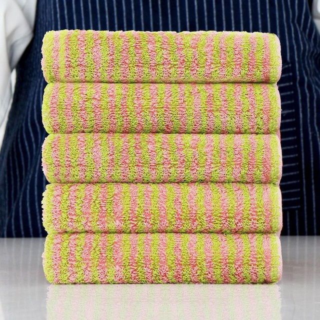 Soft Taffy Stripe Hotel Towel (10-Pack)