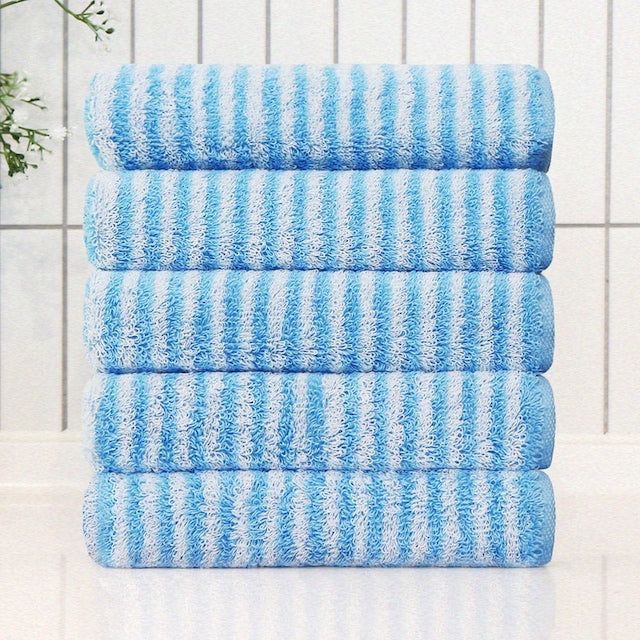 Soft Taffy Stripe Hotel Towel (10-Pack)