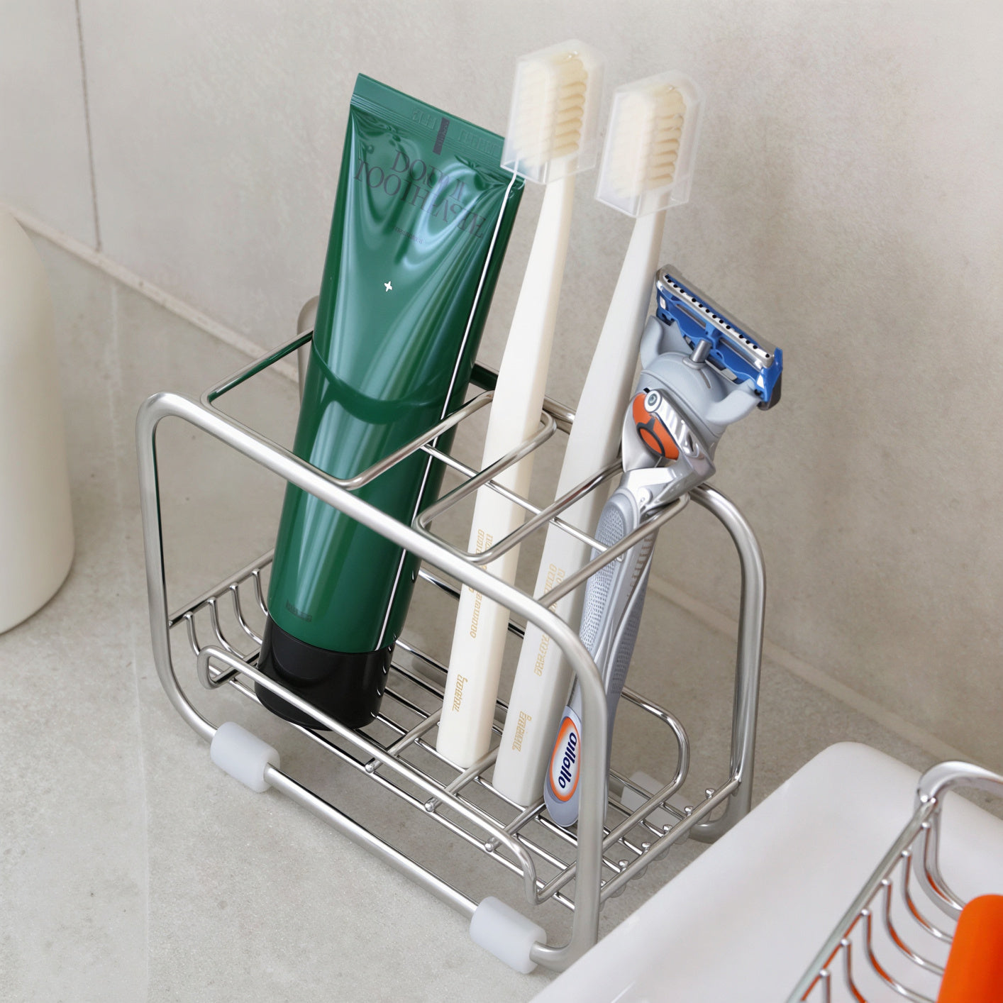 304 Stainless Steel Toothbrush Holder