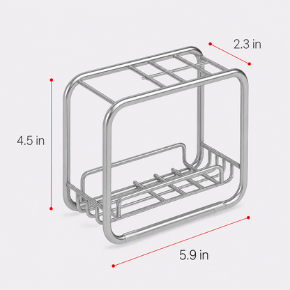 304 Stainless Steel Toothbrush Holder
