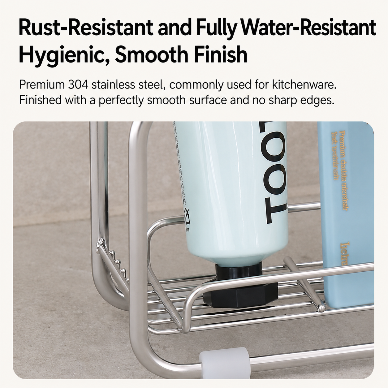 304 Stainless Steel Toothbrush Holder