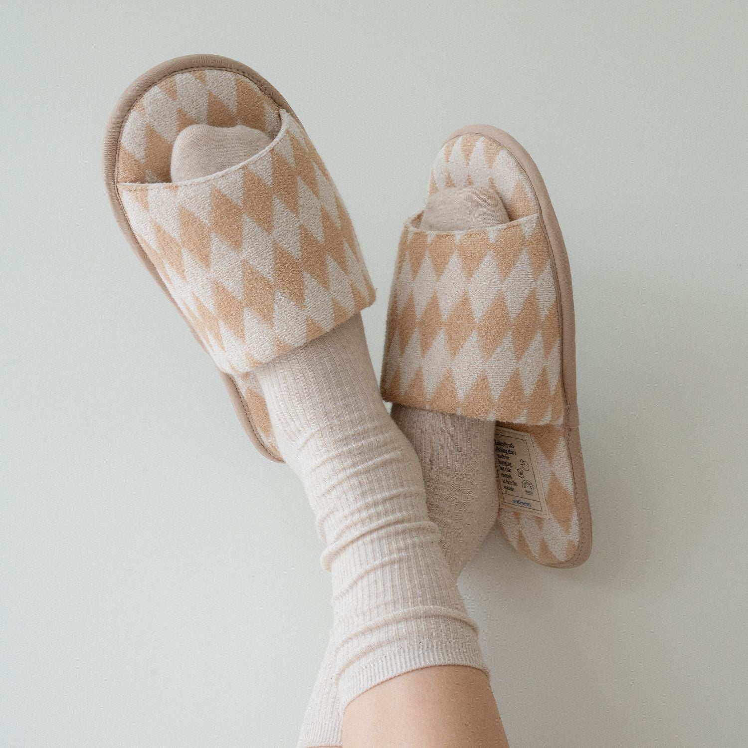 Cozy Patterned Indoor Slippers - image 7 of 8