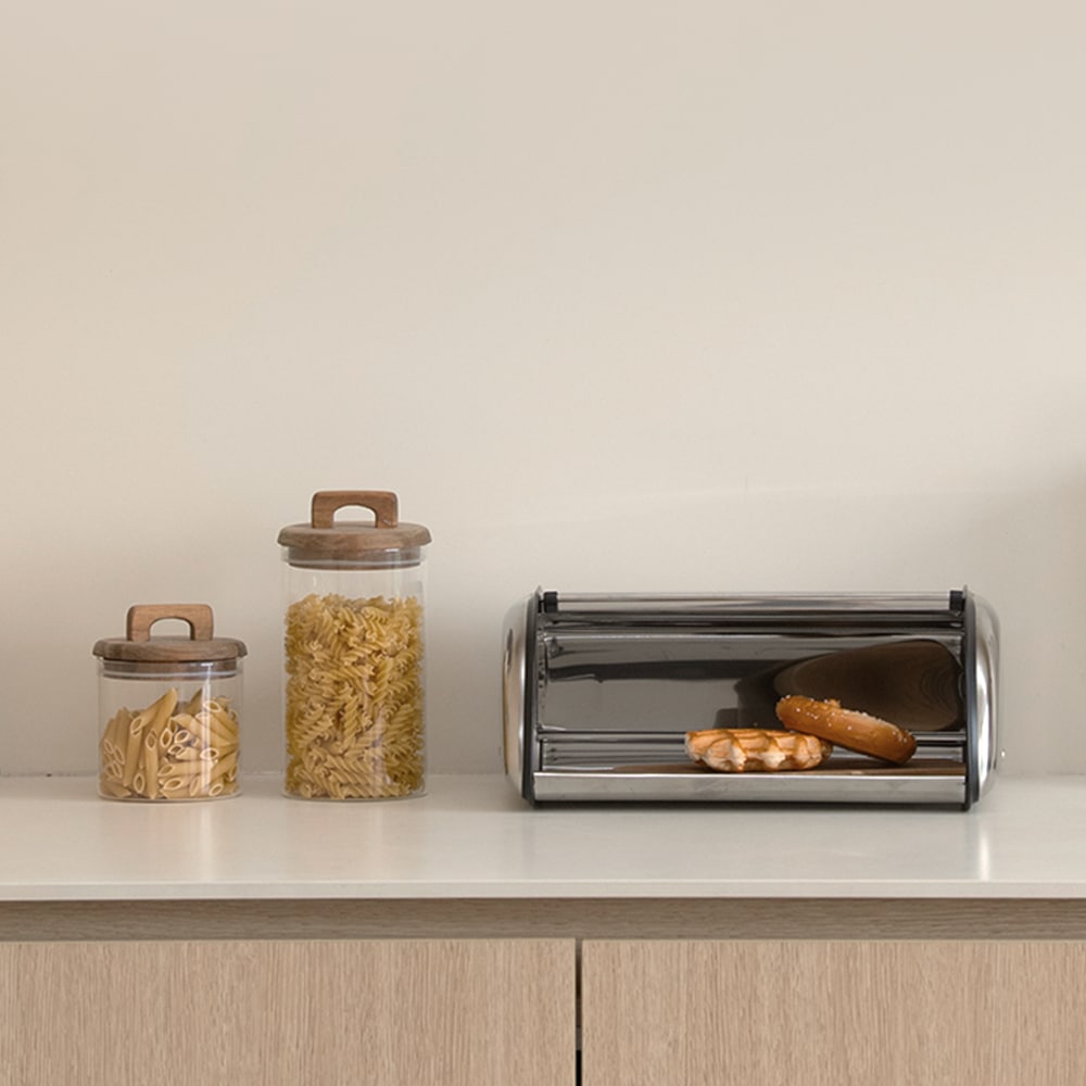 Bread Box Ss Roll-Up Stainless Steel Bread Box – Ohouse USA