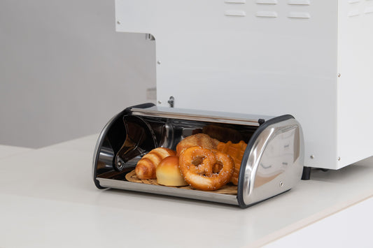 Roll-Up Stainless Steel Bread Box