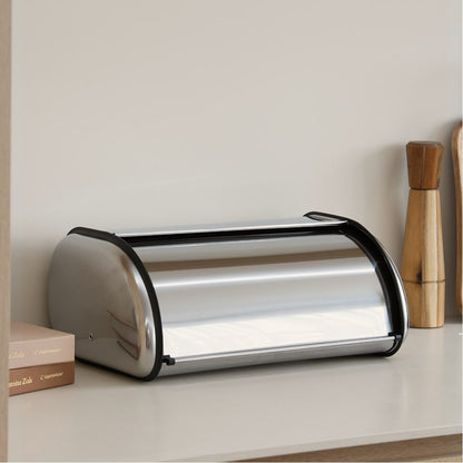 Roll-Up Stainless Steel Bread Box