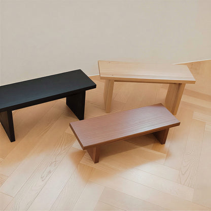 Rectangular Wood Mini Plant Stand