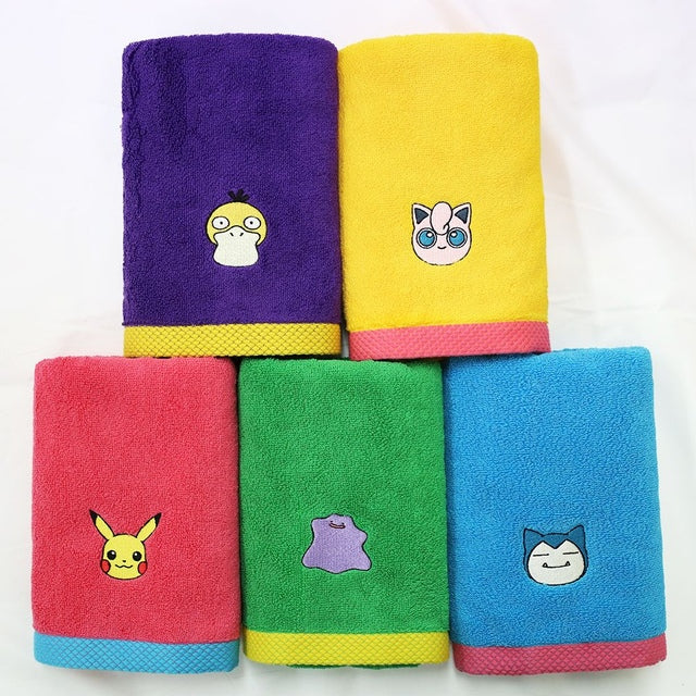 Pokémon Hand Towel Set (5-Pack)