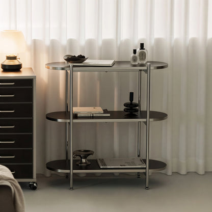 Gott Black Mid-Century Shelf