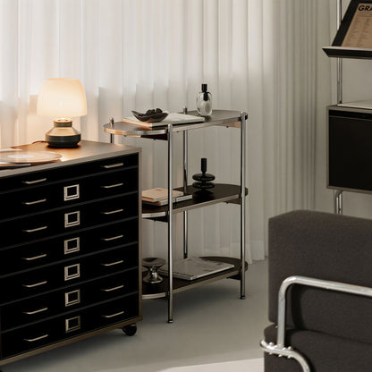 Gott Black Mid-Century Shelf