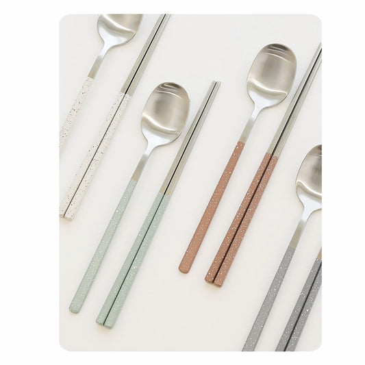Dotty 4-Person Spoon & Chopstick Set