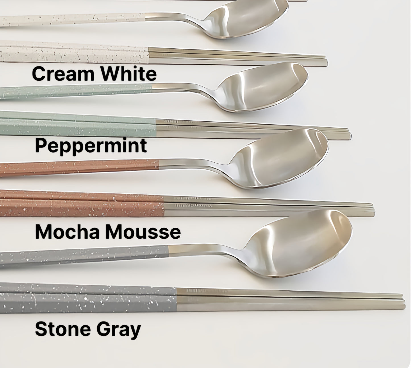 Dotty 4-Person Spoon & Chopstick Set