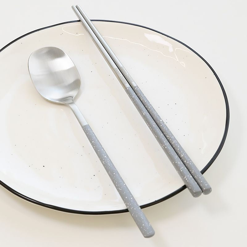 Dotty 4-Person Spoon & Chopstick Set