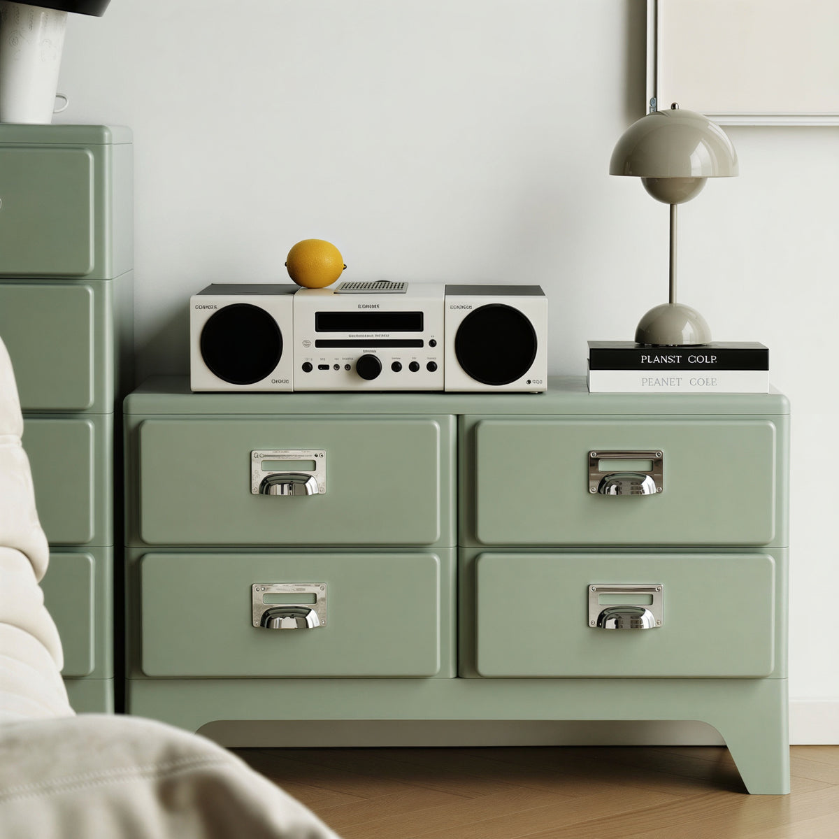 Moto Retro Double Drawer Cabinet