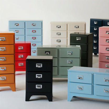 Moto Retro Double Drawer Cabinet
