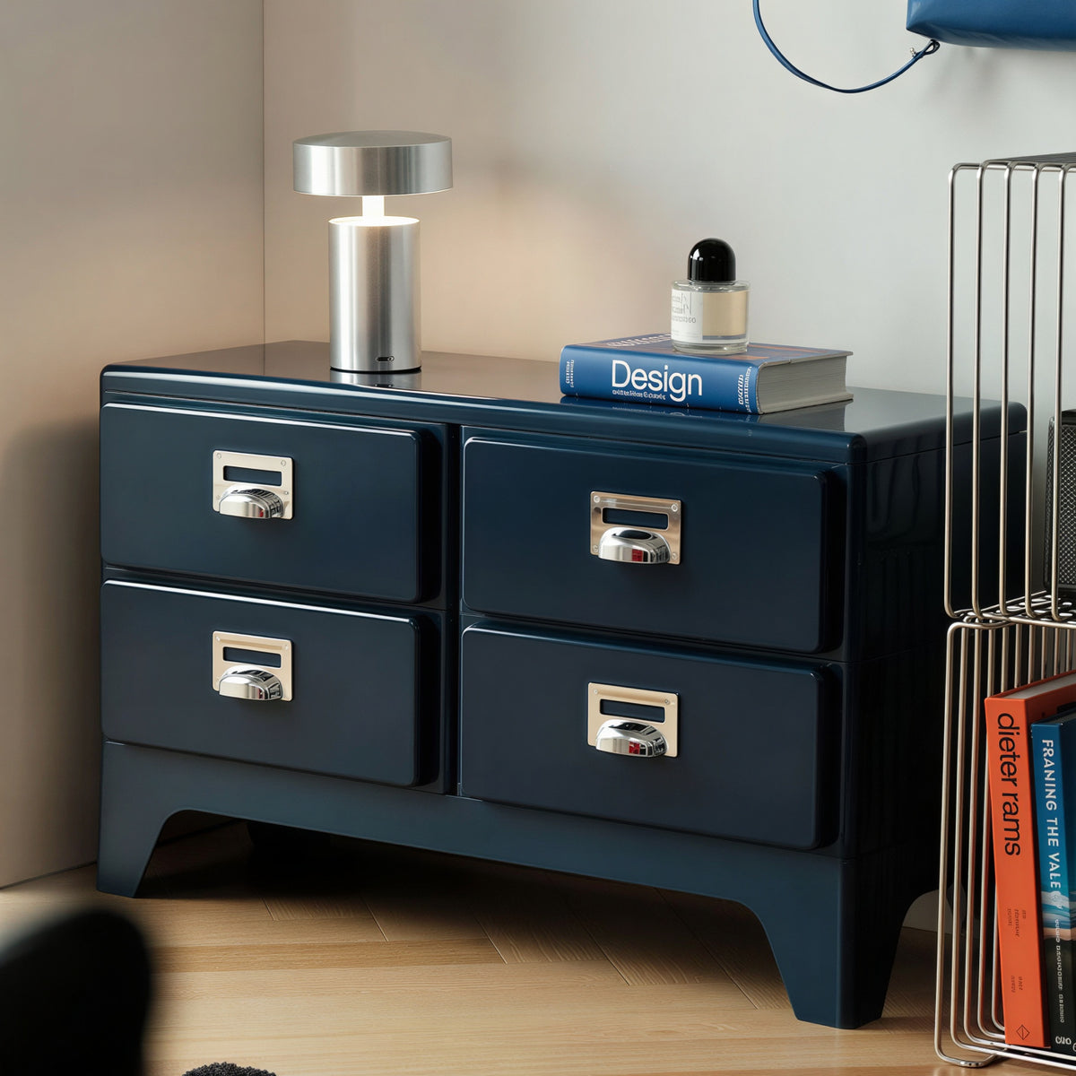 Moto Retro Double Drawer Cabinet