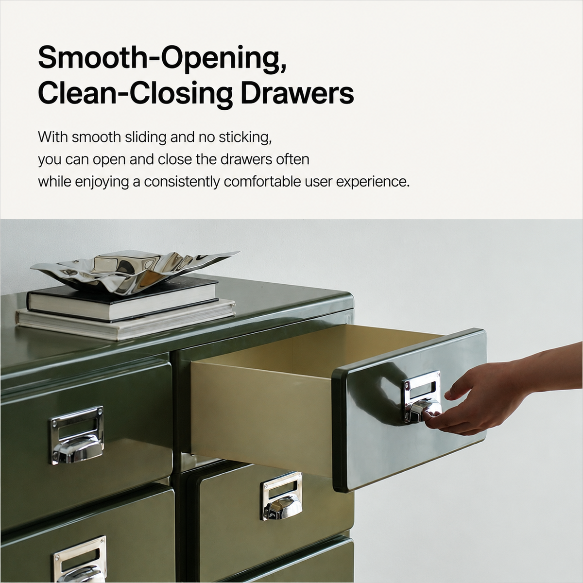 Moto Retro Double Drawer Cabinet