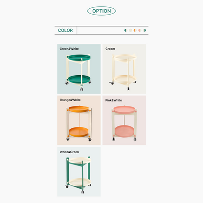 Modo Rolling Side Table