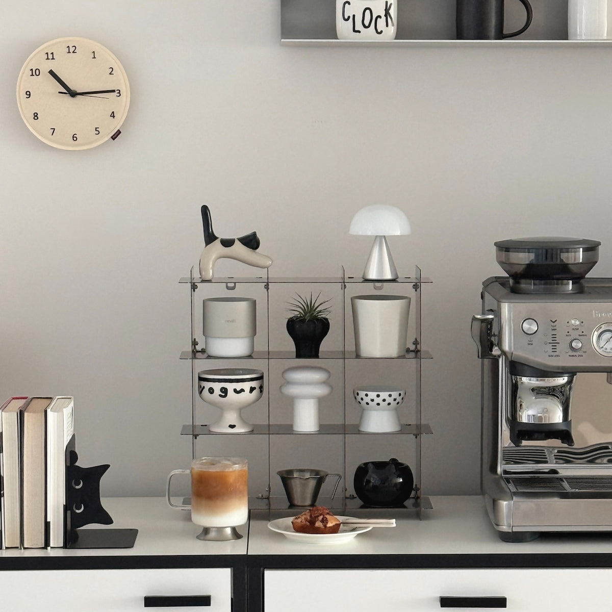 Stainless Grid Storage Shelf