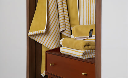 Hotel Collection Stripe Solid Bath Towel