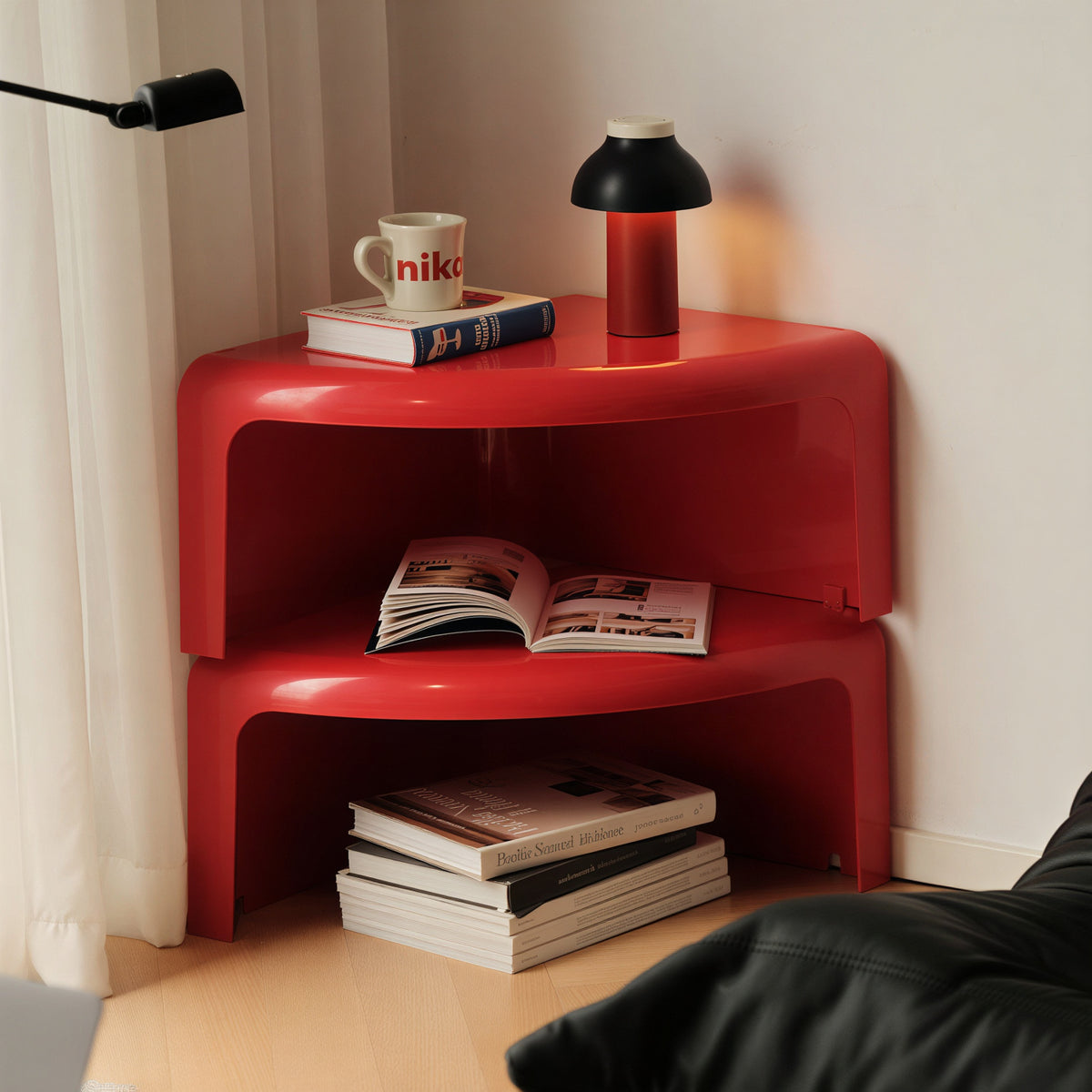 Quarter Modular Round Coffee Table