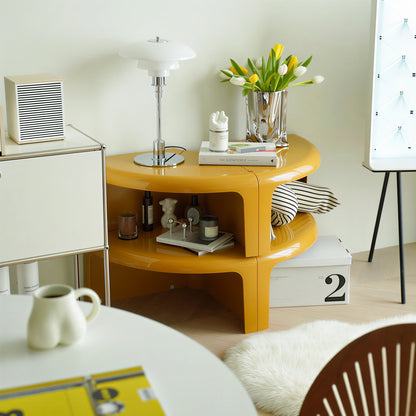 Quarter Modular Round Coffee Table