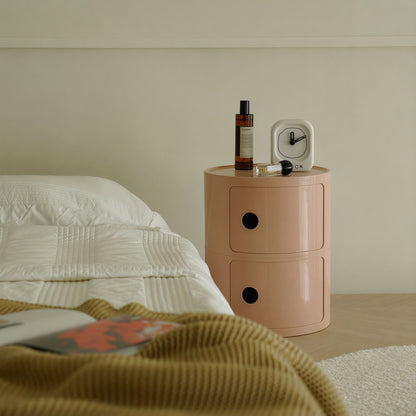 Orbit Sliding Round Storage Cabinet