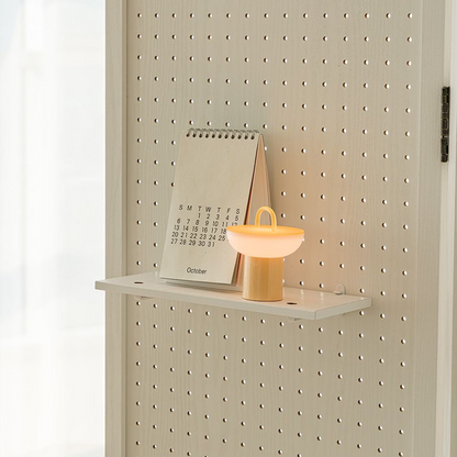 Vine 3-Panel Pegboard Standing Partition