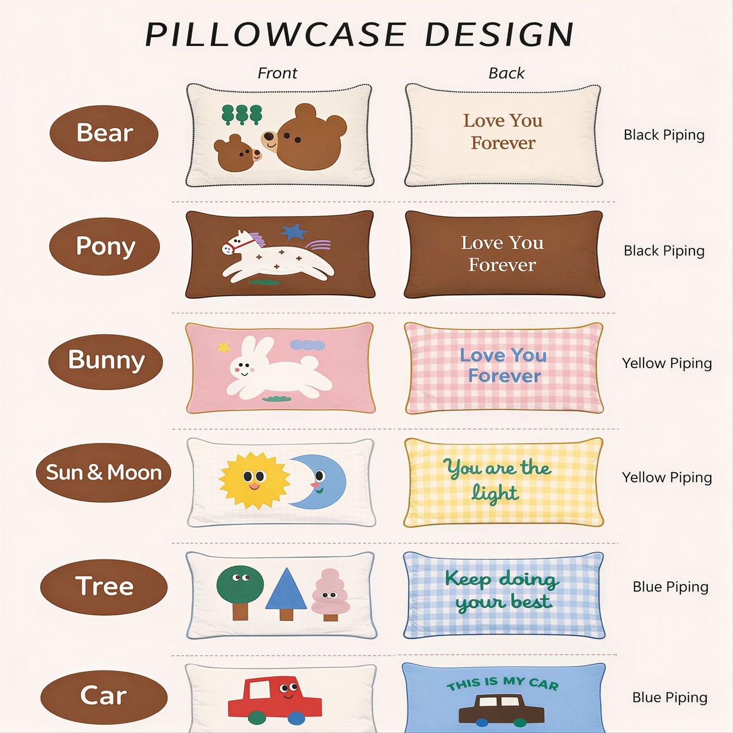 Sweet Dreams Flip Pillowcase for Kids - image 8 of 10