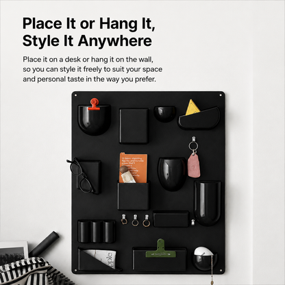 Wall-Mounted Storage Desk Board