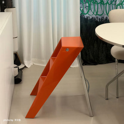 Mid-Century Folding Ladder Stool