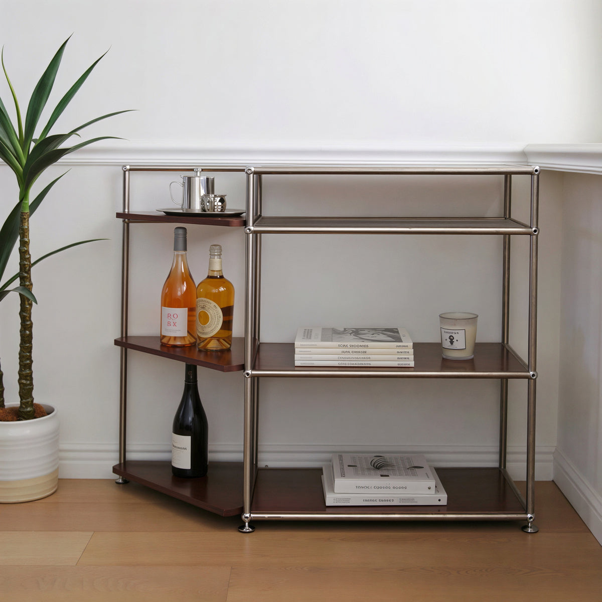Mid-Century Modular Shelf & Corner Unit