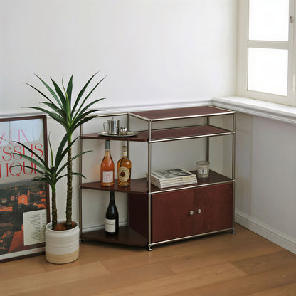 Mid-Century Modular Shelf & Corner Unit