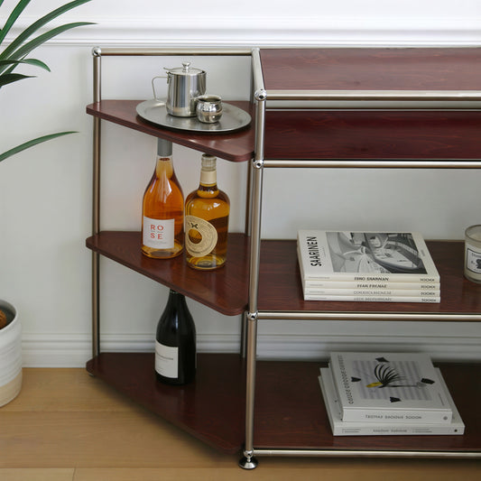 Mid-Century Modular Shelf & Corner Unit