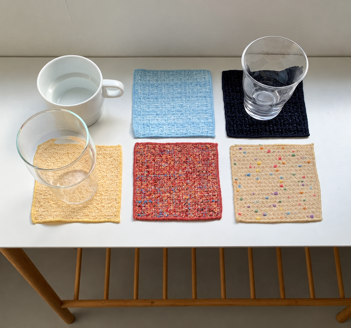 Tweed Knit Coaster
