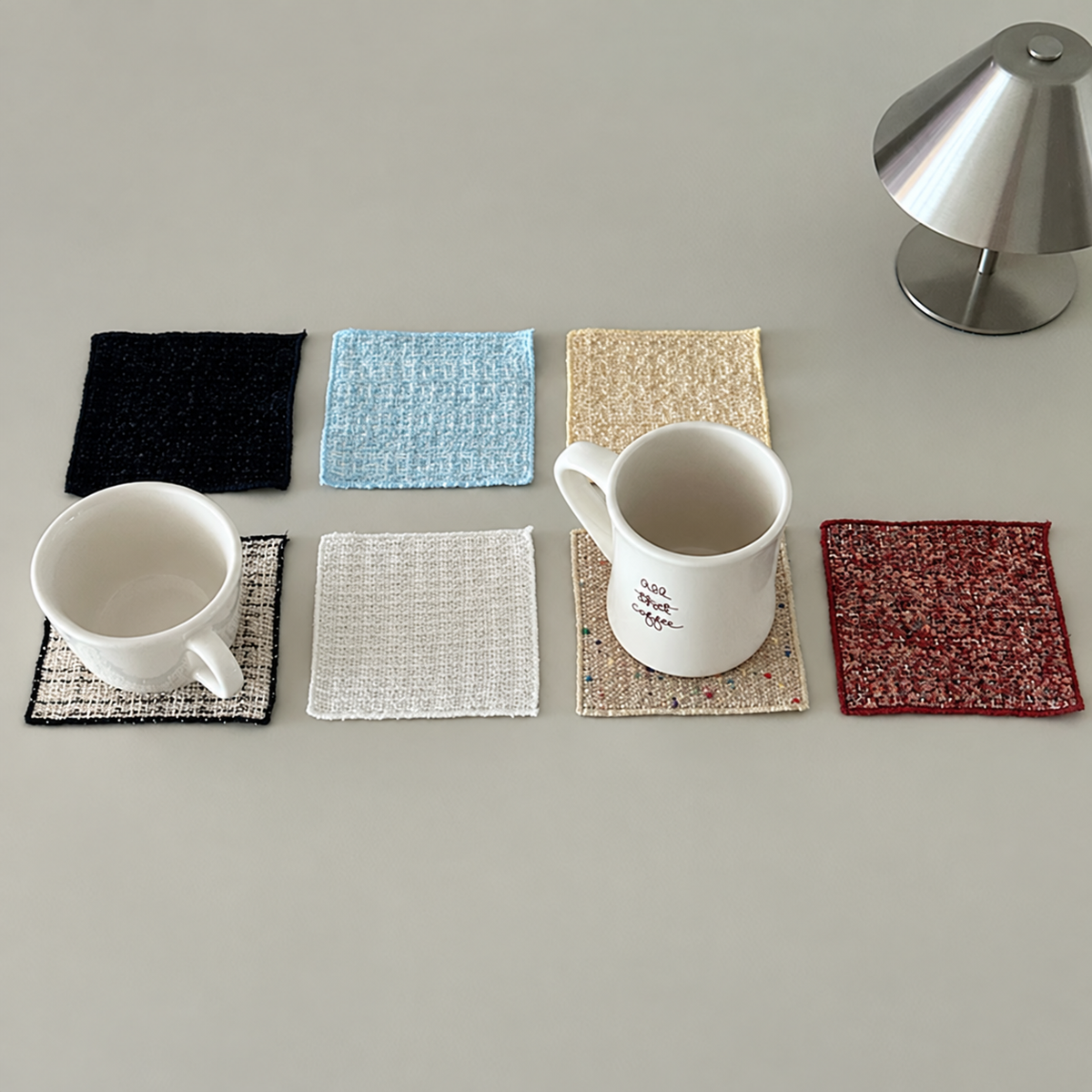 Tweed Knit Coaster