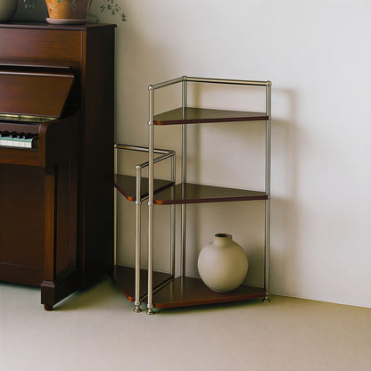 Mid-Century Modular Corner Shelf