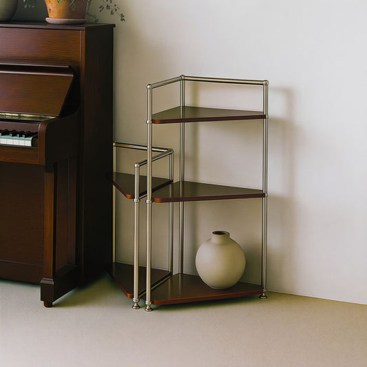 Mid-Century Modular Corner Shelf