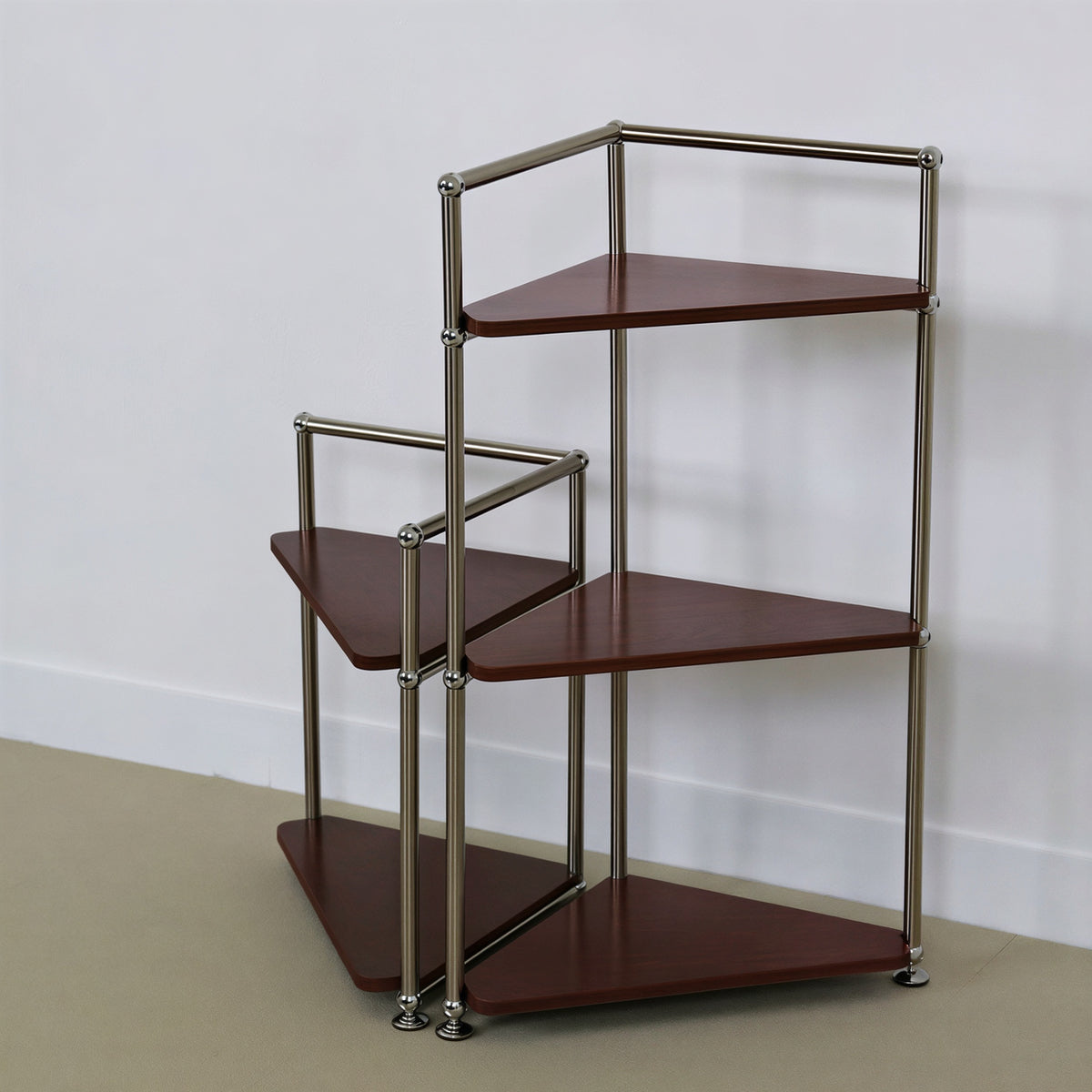 Mid-Century Modular Corner Shelf
