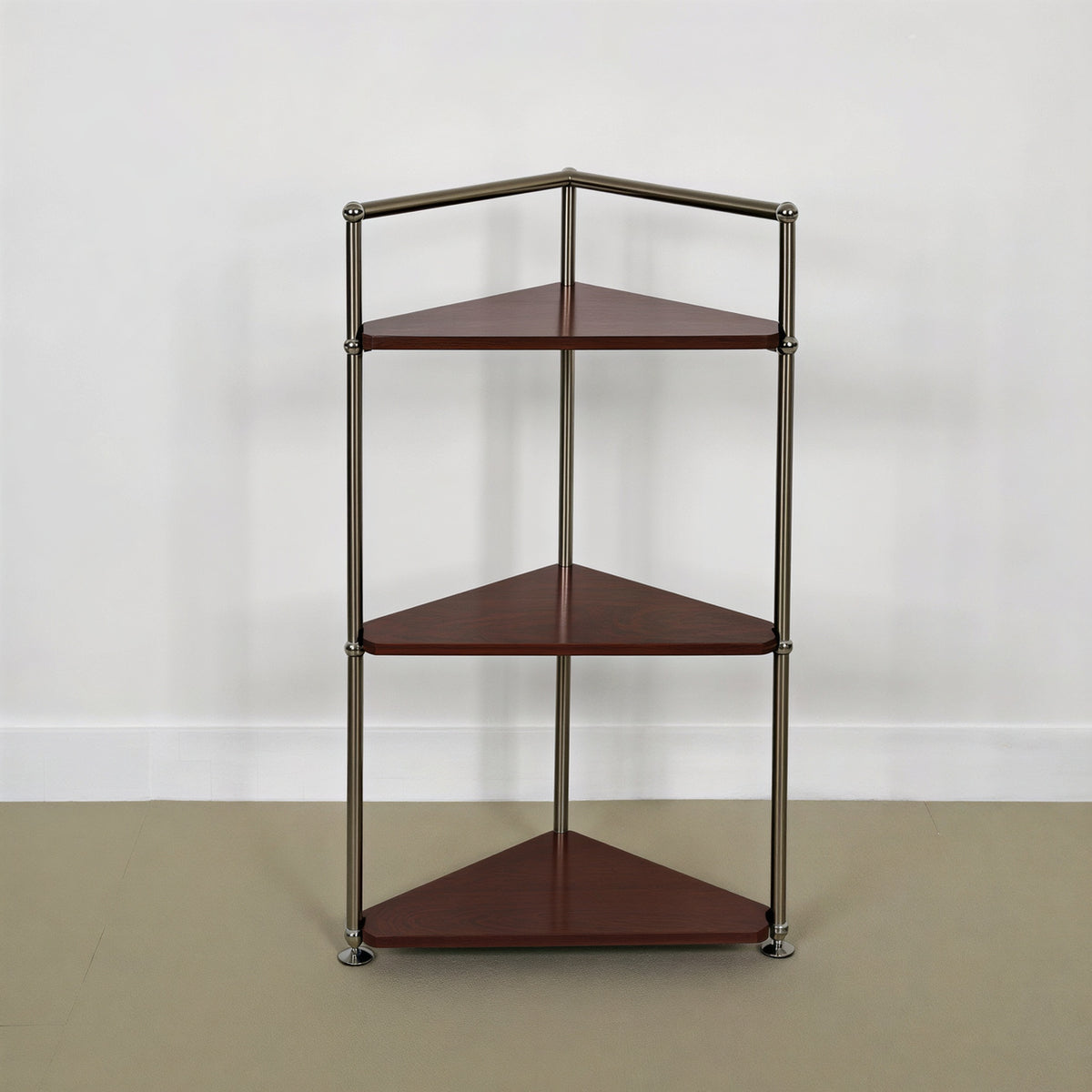Mid-Century Modular Corner Shelf