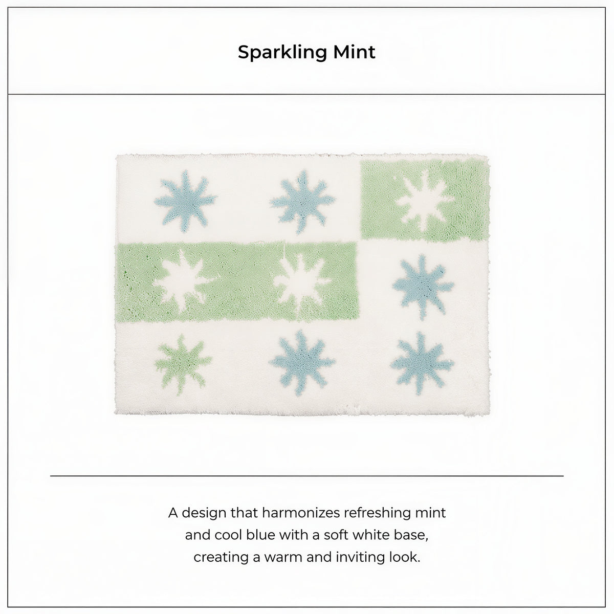 NOMIA Tufted Accent Bath Mat