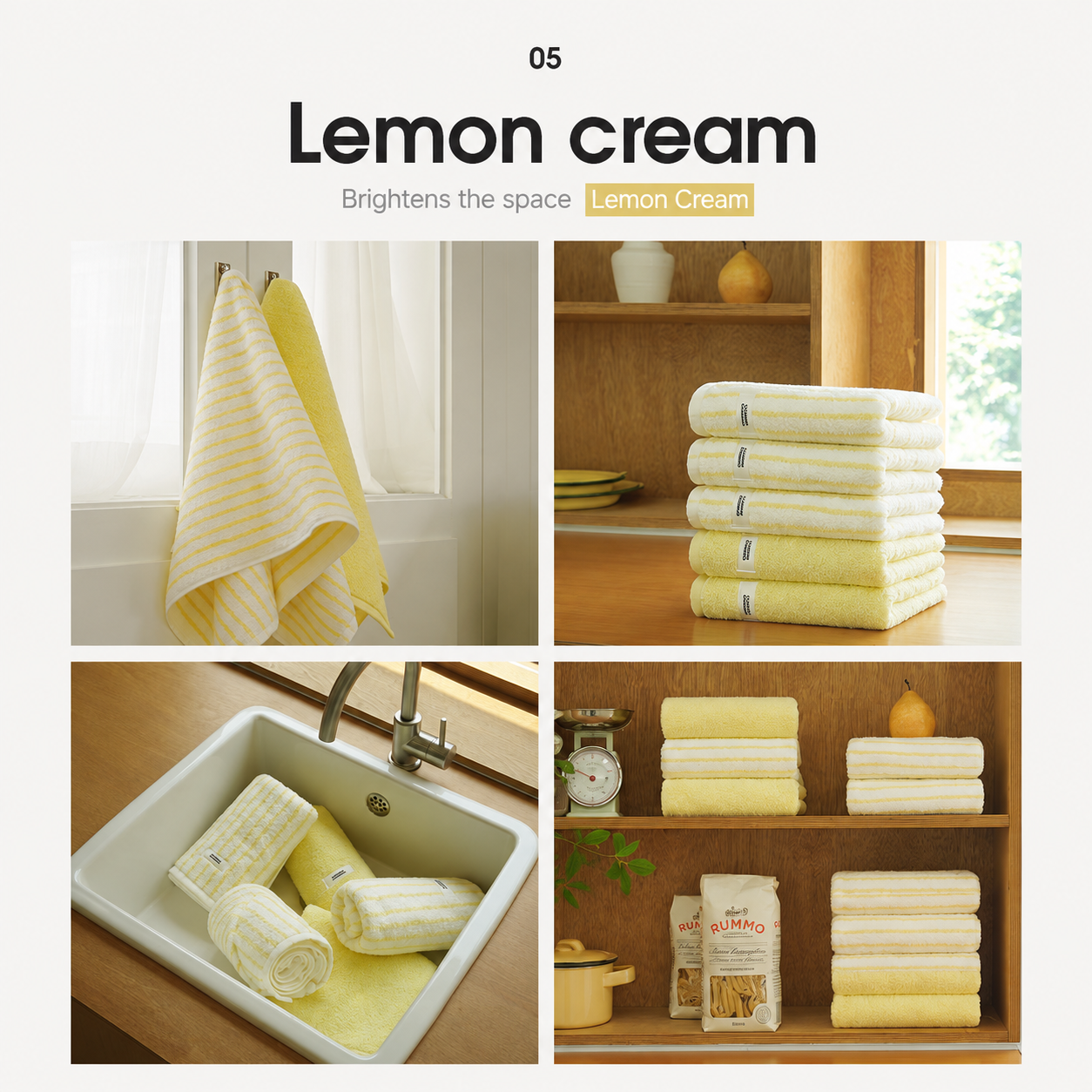 Eco Comfort 60s Combed Cotton Hotel Towel Set (10-Piece)