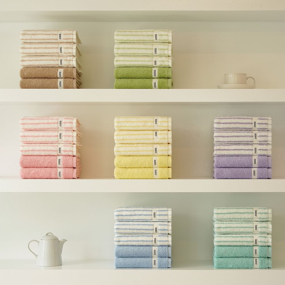 Eco Comfort 60s Combed Cotton Hotel Towel Set (10-Piece)