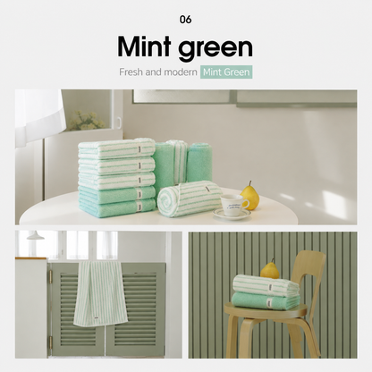 Eco Comfort 60s Combed Cotton Hotel Towel Set (10-Piece)