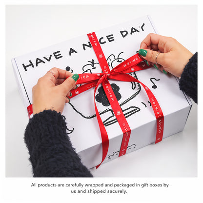 Pink Edition Ceramic Heart Cup and Plate Gift Set